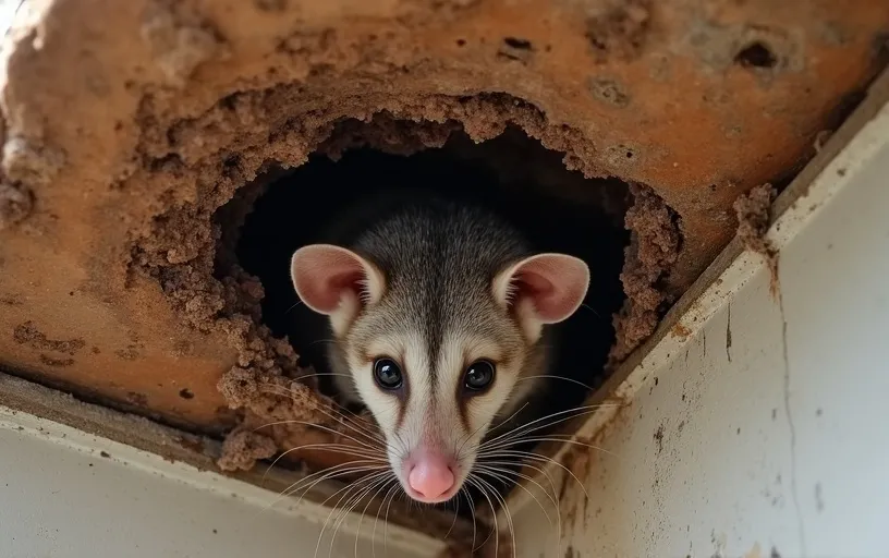 Professional Under Deck Possum Removal Assessment Services Palmview